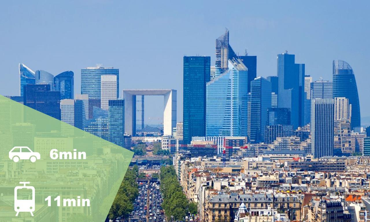 ★ Charmant/Nice Appartement ★ Proche/Near La Defense & Paris La Garenne-Colombes Exteriör bild